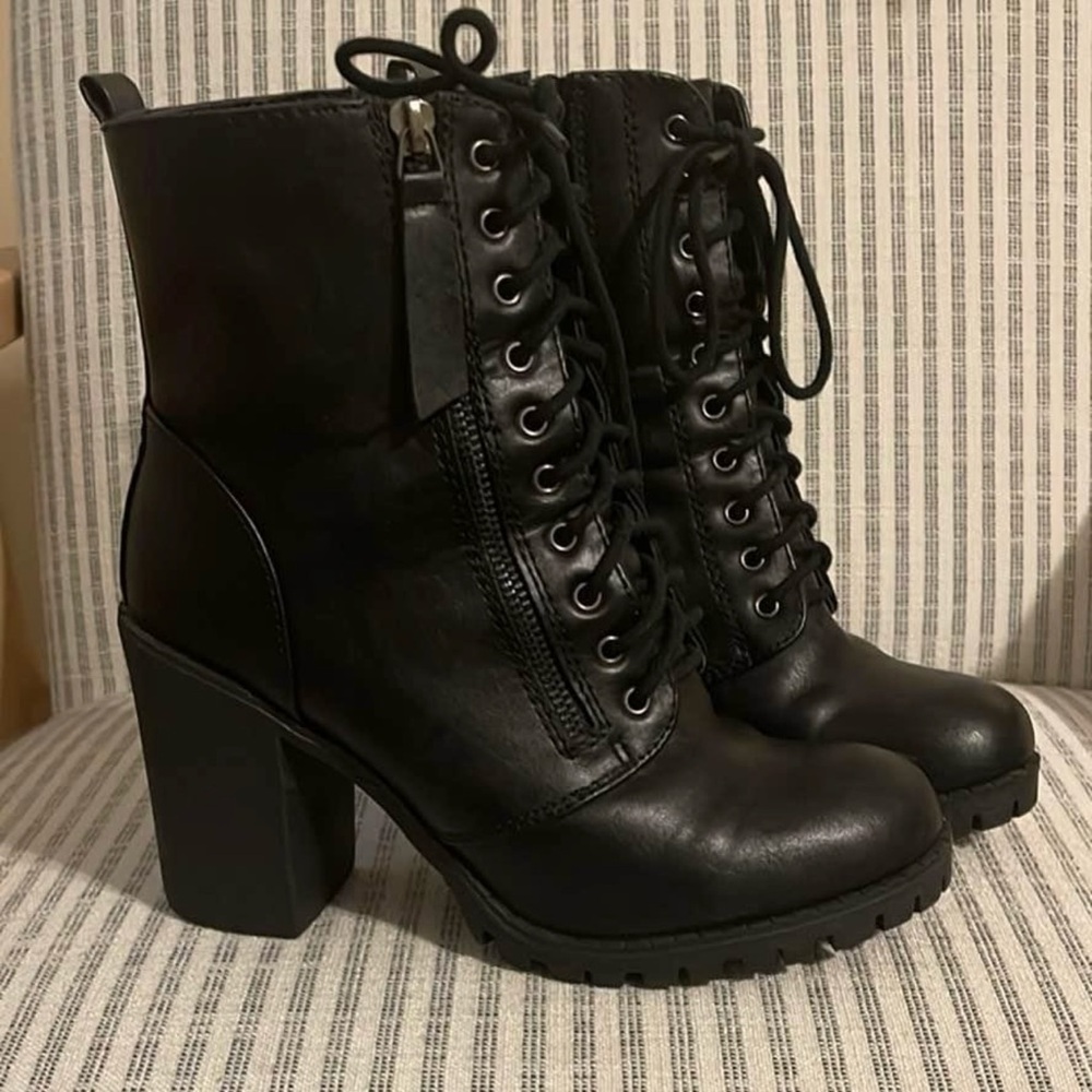 Black boots